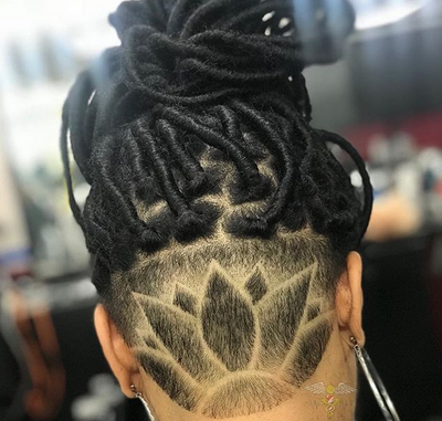 We Found The Best Braid and Loc Undercuts Instagram Has To Offer
